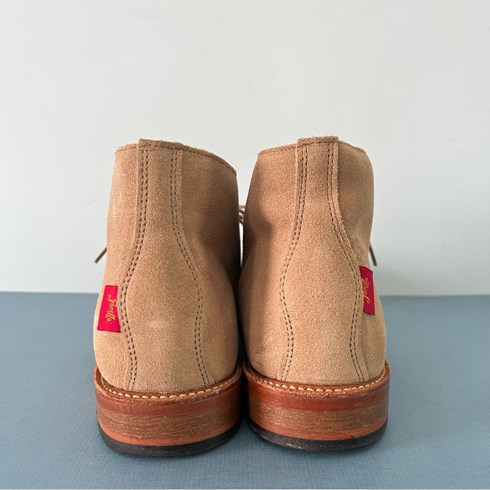 Gorilla USA Union Made Chukka Tan Suede Leather Dress Boots - Picture 6 of 12